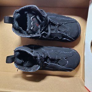 Nike Air Jordan True Flight TD Black Gym Red Basketball Shoes 343797-062 Size 8c